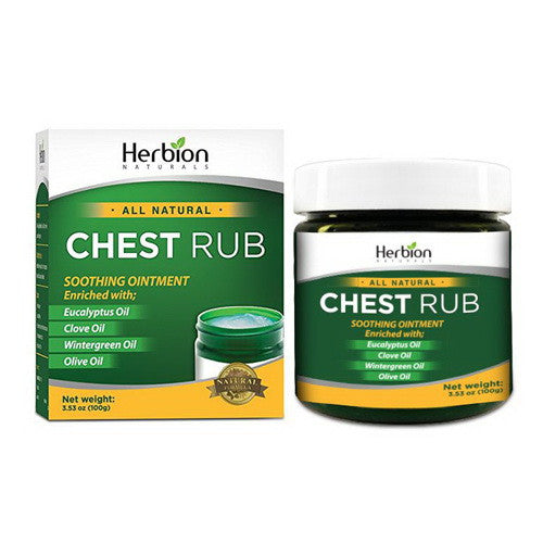 Herbion Naturals Chest Rub Soothing Ointment, 3.53 oz
